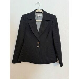 Tahari Arthur‎ S. Levine Petite Pinstripe Blazer Jacket - Size 4P